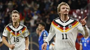 Nick Woltemade scored again as Germany thrashed Slovakia to win the group and book their place at the 2026 World Cup.