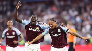 Aston Villa boosted their hopes of a Champions League spot with a comfortable victory over Tottenham Hotspur.