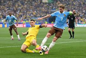 Belgium reached the knockout stages of Euro 2024 as group runners-up - but Ukraine exited the competition following their goalless draw in Stuttgart.