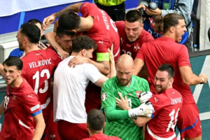 Luka Jovic scored a 95th-minute equaliser as Serbia grabbed a last-gasp draw against Slovenia at Euro 2024.