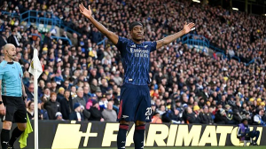 Noni Madueke starred as Arsenal extended their lead at the top of the table to seven points as they beat Leeds United to record their first league win in four Premier League matches.