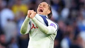 Tottenham's hopes of achieving Premier League survival were dealt a devastating late blow as Georginio Rutter scored a 95th-minute equaliser for European-hopefuls Brighton.