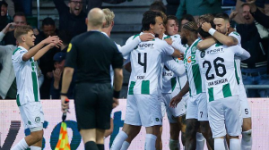 Ajax gifted top spot in the Eredivisie to PSV on the penultimate matchday of the Eredivisie season by conceding an equaliser in the ninth minute of stoppage time against 10-man Groningen.