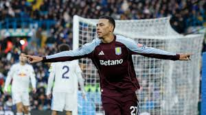 Morgan Rogers scored twice as Aston Villa came from behind to beat Leeds United at Elland Road and pile more pressure on home manager Daniel Farke.