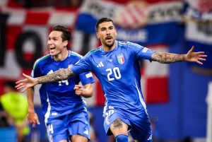 Mattia Zaccagni scored in the final minute of stoppage time as Italy broke Croatia’s hearts with a late equaliser that ensures the defending champions progress to the last 16 of Euro 2024.