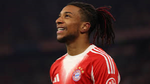 Michael Olise scored a sublime curling strike after Harry Kane missed a penalty to give Bayern Munich a narrow Bundesliga victory and pile pressure on relegation-threatened Wolfsburg.