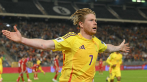 Wales sensationally stormed back from three goals down to level with Belgium in Brussels, only for Kevin de Bruyne's late winner to inflict an absurdly dramatic first defeat on Craig Bellamy and knock his team off the top of their World Cup qualifying group.