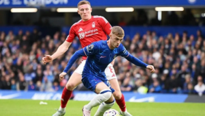 Chris Wood and Noni Madueke scored as Chelsea and Nottingham Forest played out a tactical and feisty draw at Stamford Bridge.