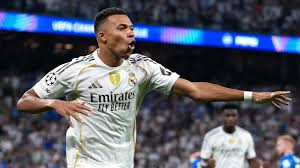 Kylian Mbappe scored two penalties as 10-man Real Madrid battled to victory over Marseille in their Champions League opener.