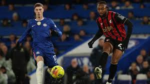 Bournemouth forward Antoine Semenyo, who is nearing a move to Manchester City, set up two goals and conceded a penalty in a chaotic 2-2 draw with Chelsea at Stamford Bridge.