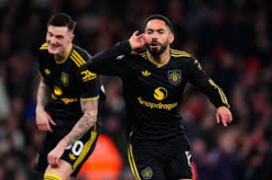 Matheus Cunha scored a dramatic late winner for Manchester United as they defeated Premier League leaders Arsenal in a five-goal thriller at Emirates Stadium.