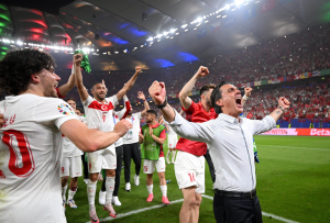 Merih Demiral scored twice - including the quickest knockout-stage goal in European Championship history - as Turkey stunned Austria to set up a quarter-final with the Netherlands.