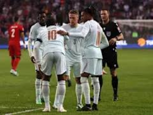 Kylian Mbappe has been ruled out of the rest of the international window after injuring his knee while scoring the only goal in Zinedine Zidane's first game in charge.