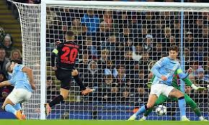 Pep Guardiola's 100th Champions League game in charge of Manchester City ended in disappointment after the much-changed hosts were stunned by Bayer Leverkusen.