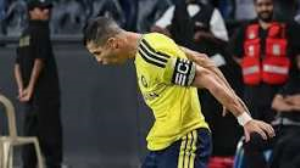 Cristiano Ronaldo scored on his return to club football after his Portugal fallout - as Al-Nassr fans unfurled a banner supporting their forward.