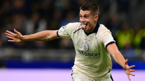 Nicolo Tresoldi scored a stunning hat-trick as Club Brugge handed Inter Milan their fourth consecutive Champions League defeat for the first time in their history in a seven-goal thriller.