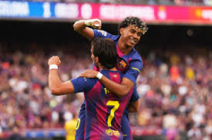 Barcelona moved nine points clear of rivals Real Madrid at the top of La Liga with a comfortable win over Espanyol in the Catalan derby.