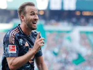 Harry Kane became the top scoring English player in Bundesliga history as he netted his 41st league goal for Bayern Munich in their 5-0 win at Werder Bremen.