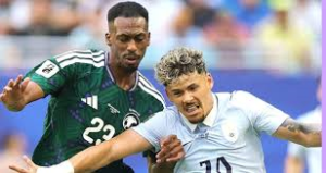 Saudi Arabia hold off relentless Uruguay to earn draw.