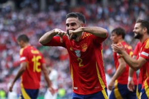 Spain made an emphatic start to their quest to win a fourth European Championship with an impressive victory over Croatia at Olympiastadion Berlin.